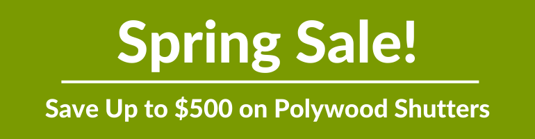 spring sale save up to 500 dollars on polywood shutters